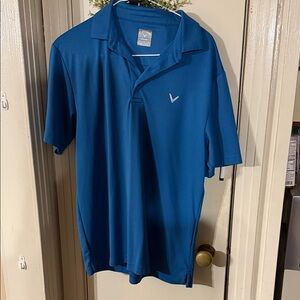Callaway Men's Vibrant Blue Polo Shirt